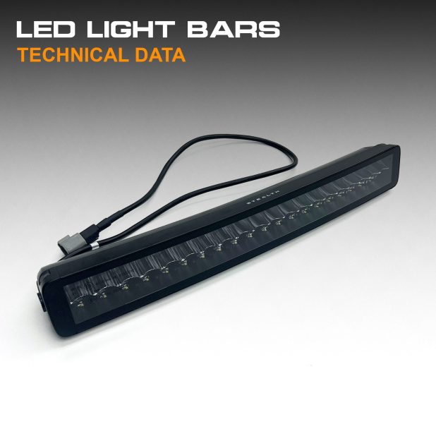 Stealth lighting LED light bars