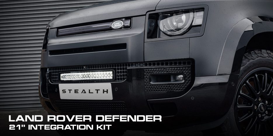 Land Rover Defender high performance LED lighting bespoke integration kit