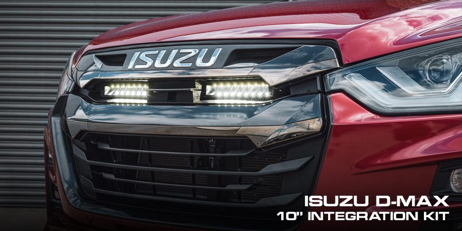 Isuzu D-max 10" high performance LED lighting integration kit