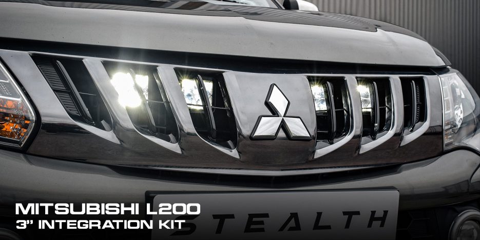 Mitsubishi L200 3" Integration led bespoke lighting kit